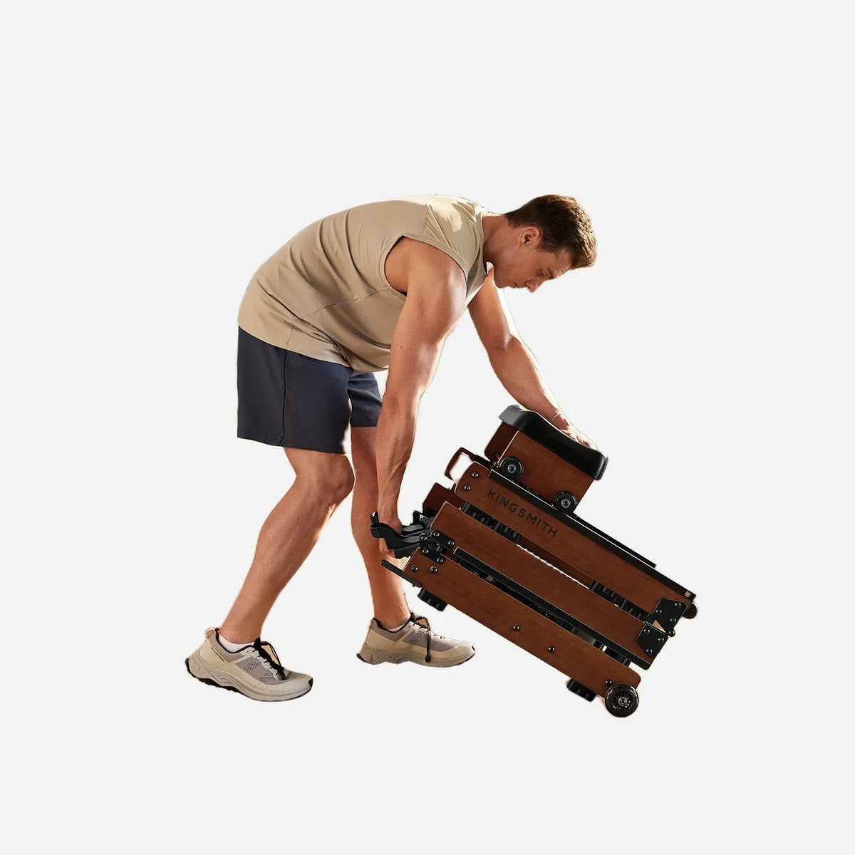 WR3L KingSmith Tri-fold Water Rowing Machine