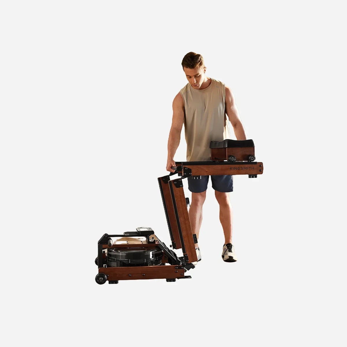WR3L KingSmith Tri-fold Water Rowing Machine