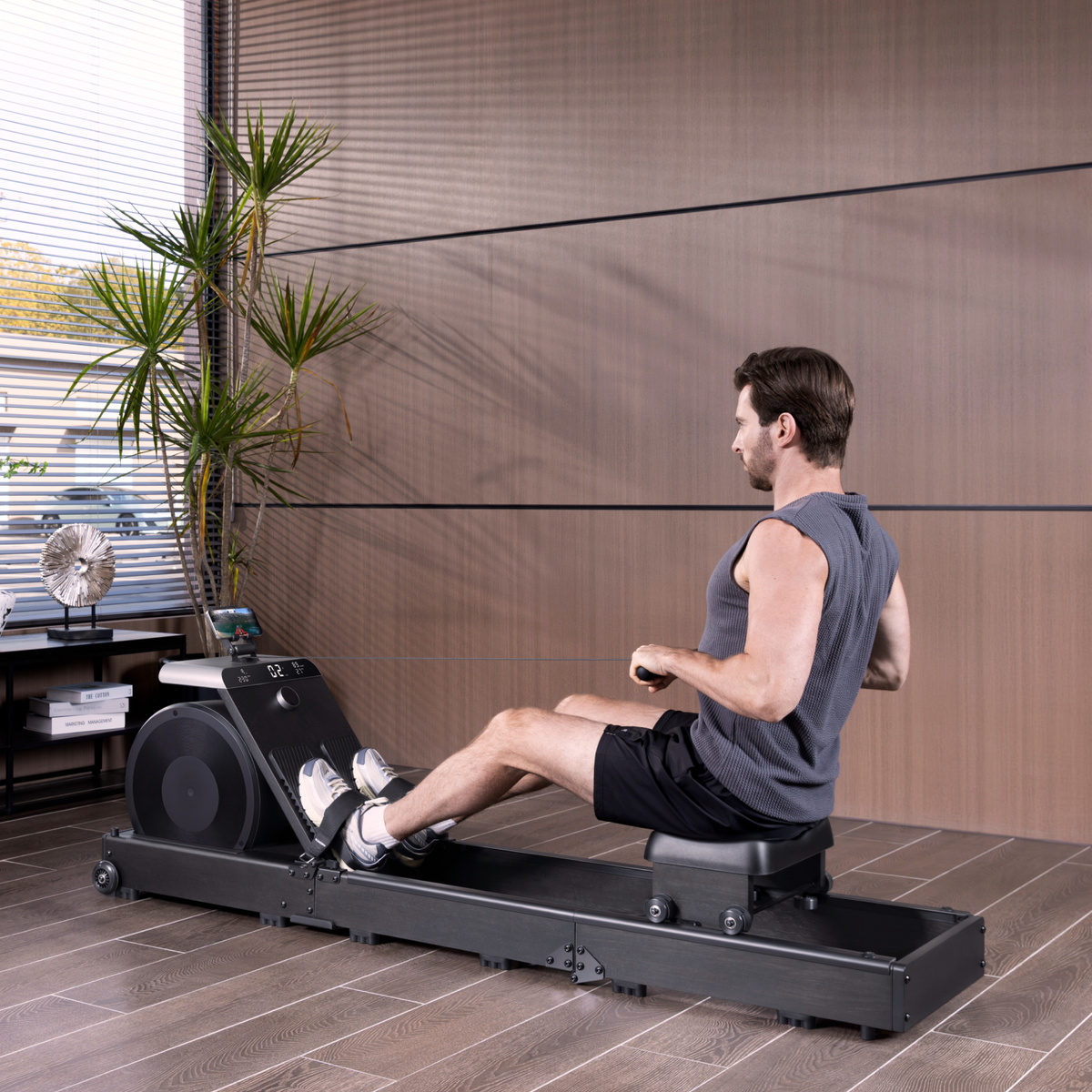WM20 KingSmith Tri-fold Water Rowing Machine