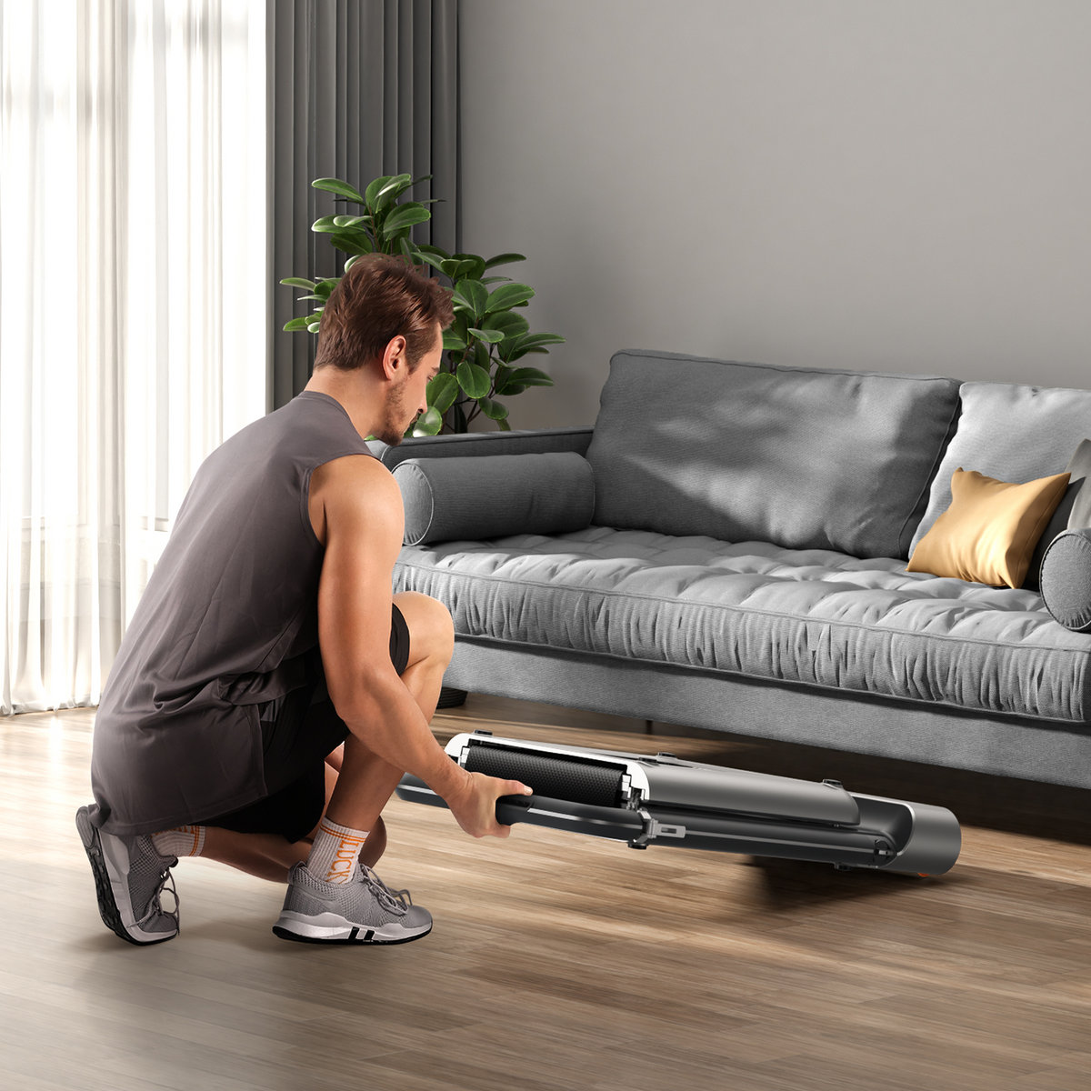 R1 Pro KingSmith WalkingPad 2 IN 1 Foldable Treadmill