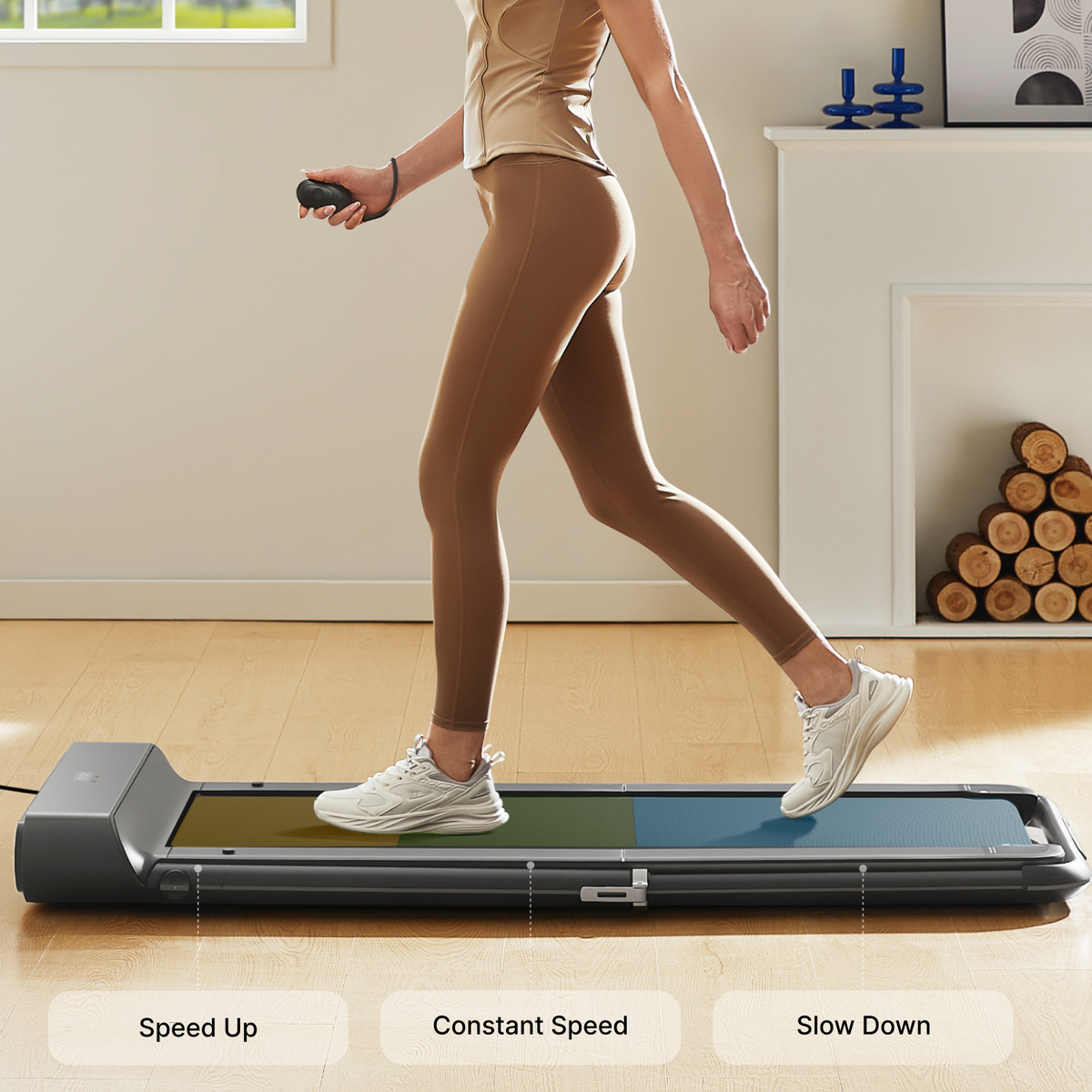 R1 Pro KingSmith WalkingPad 2 IN 1 Foldable Treadmill