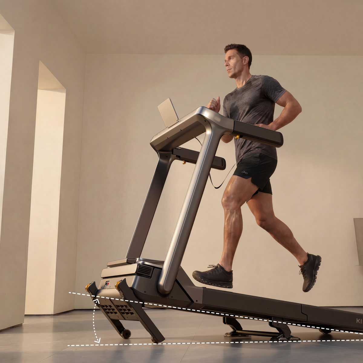 G5i KingSmith Folable&Incline Treadmill