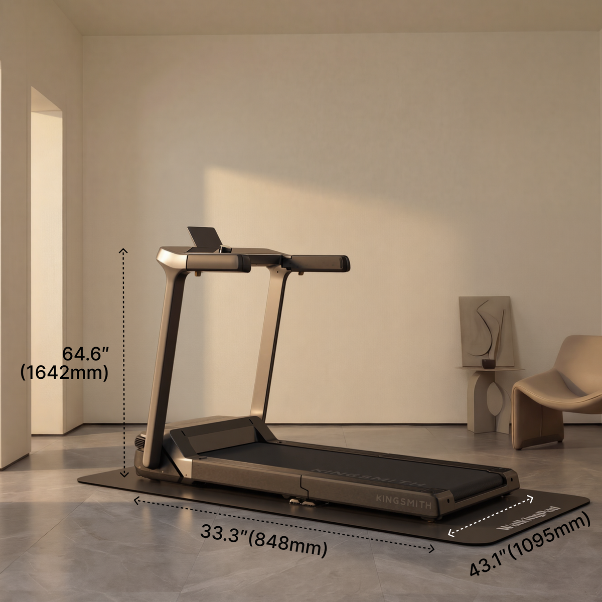 G5i KingSmith Folable&Incline Treadmill