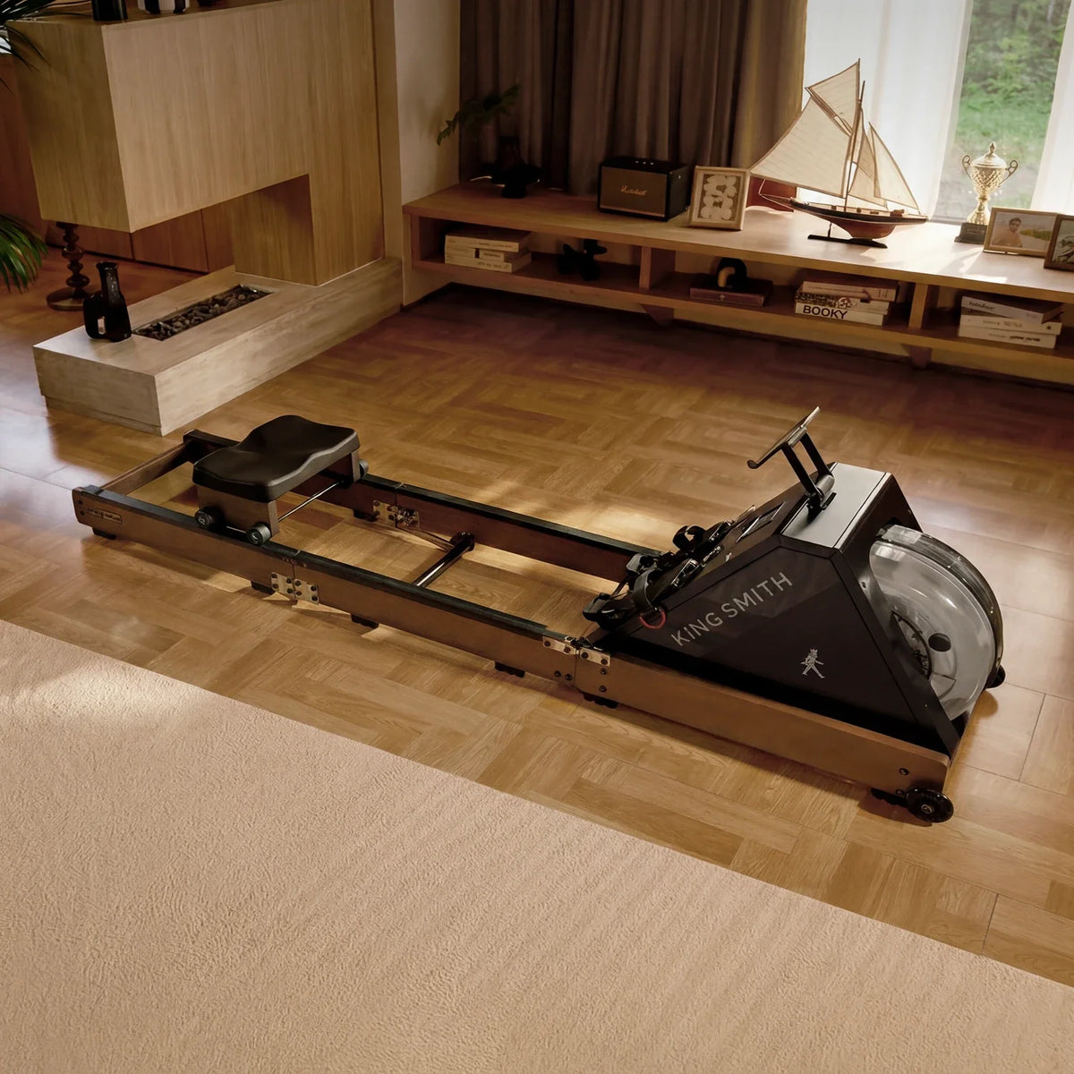 WR20 KingSmith Foldable Water Rowing Machine